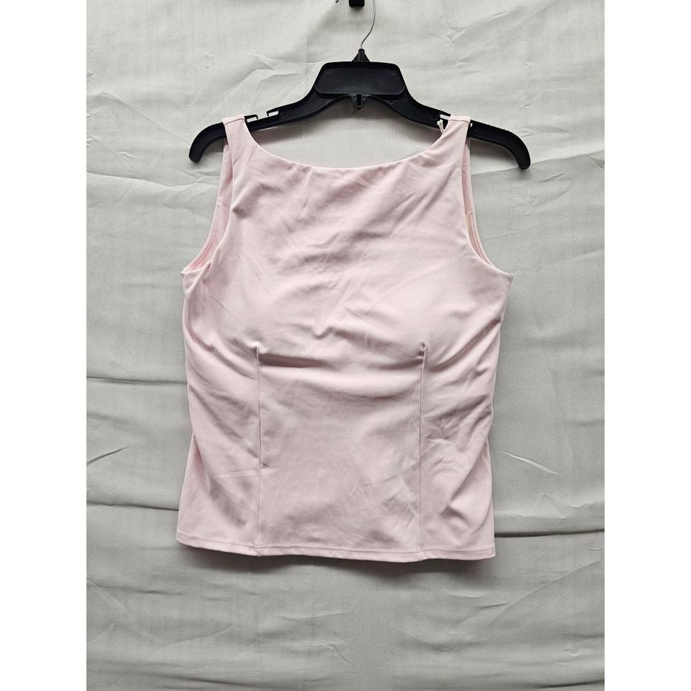 Blogilates Boatneck Crisscross Tank Light Pink Athletic Yoga Top Large 214201375